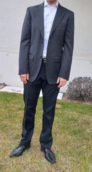Traje hombre negro