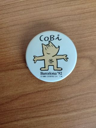 Lote chapas Cobi Barcelona 92 | Colección Original