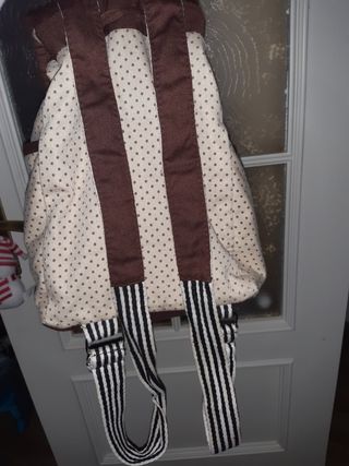 mochila de tela 