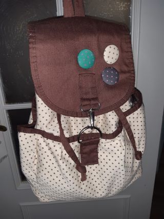 mochila de tela 