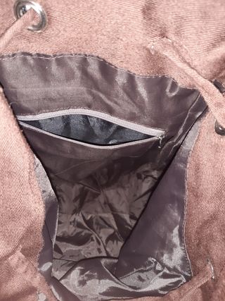 mochila de tela 
