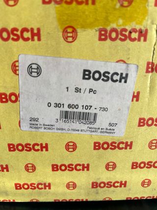 Pareja de faros Bosch 0 301 600 107