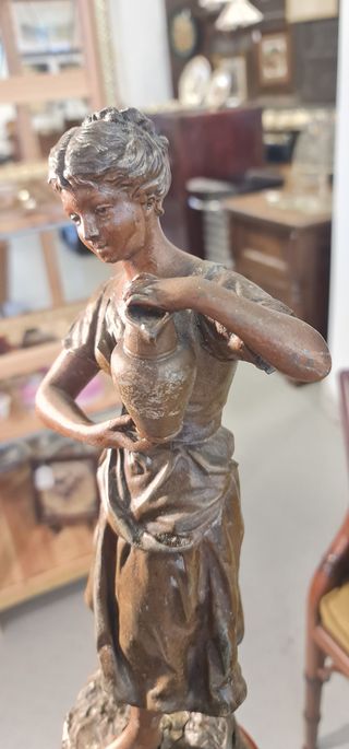 Escultura con pedestal de Ernest Rancoulet