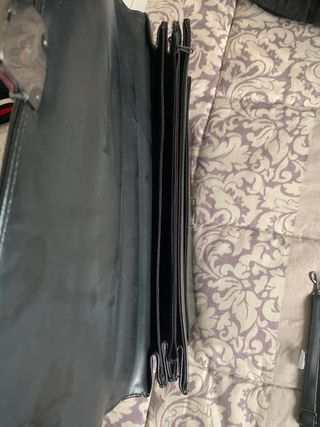 Cartera/Maletín de cuero.