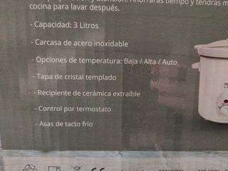 olla cocion lenta slow cooker nova laus