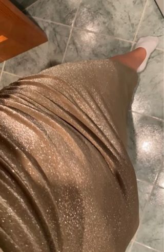 Vestido fiesta brillo