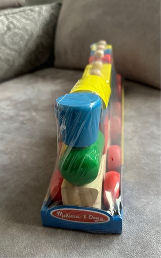 Tren de madera apilable Melissa & Doug Nuevo