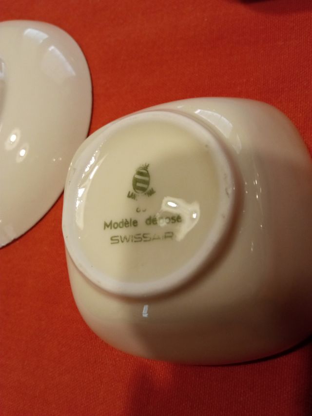 Coppette e piattini anni 60