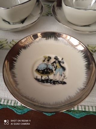 Coppette e piattini anni 60