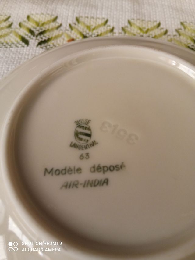 Coppette e piattini anni 60