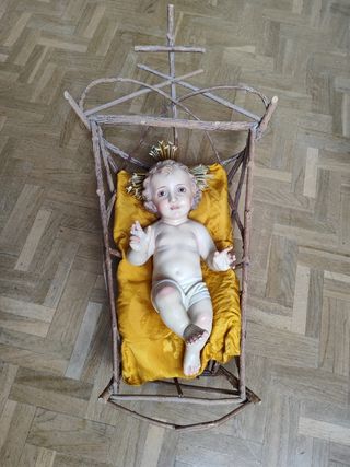 figura Jesus , pesebre navidad ,de Olot