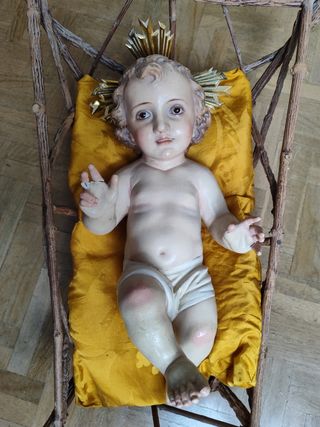 figura Jesus , pesebre navidad ,de Olot