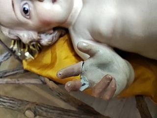 figura Jesus , pesebre navidad ,de Olot