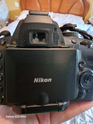 Cámara fotos Nikon D5000