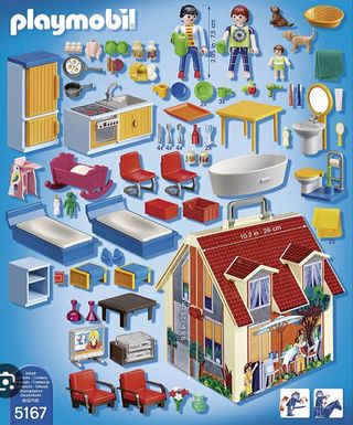 Casa maletín Playmobil