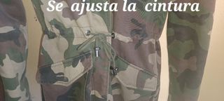 ABRIGO CHICA CAMUFLAJE