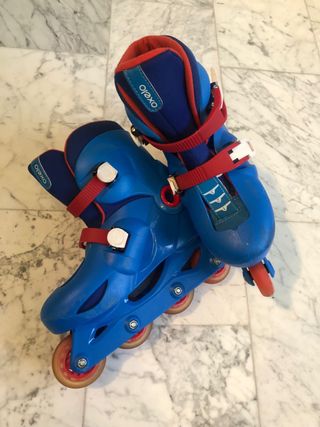 Patines Línea Niños Oxelo Play Azul Decathlon