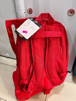 michila con carrito de seleccion espańola