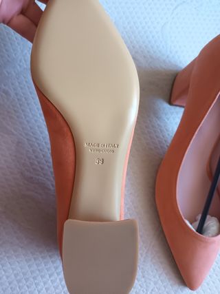 Zapatos italianos de ante