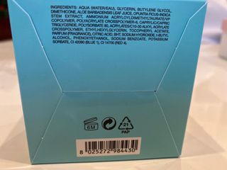 Mascarilla rostro ,Aloe vera