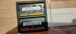 NEGOCIABLES Memorias RAM de 4 gigas cada una 