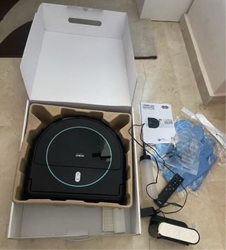 robot friegasuelos aspiradora Hobot 668
