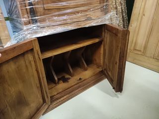 Mueble botellero rústico