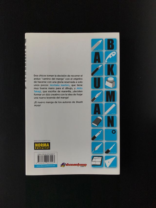 Comic manga Bakuman 1