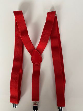 Tirantes y corbata  para chico 9-12 años .