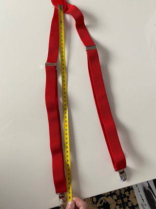 Tirantes y corbata  para chico 9-12 años .