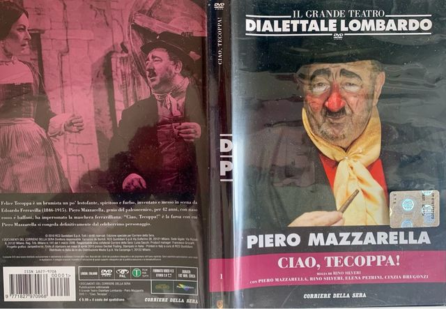 Ciao, te coppa! 2007 Piero Mazzarella DVD 📀