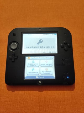 Nintendo 2DS nero