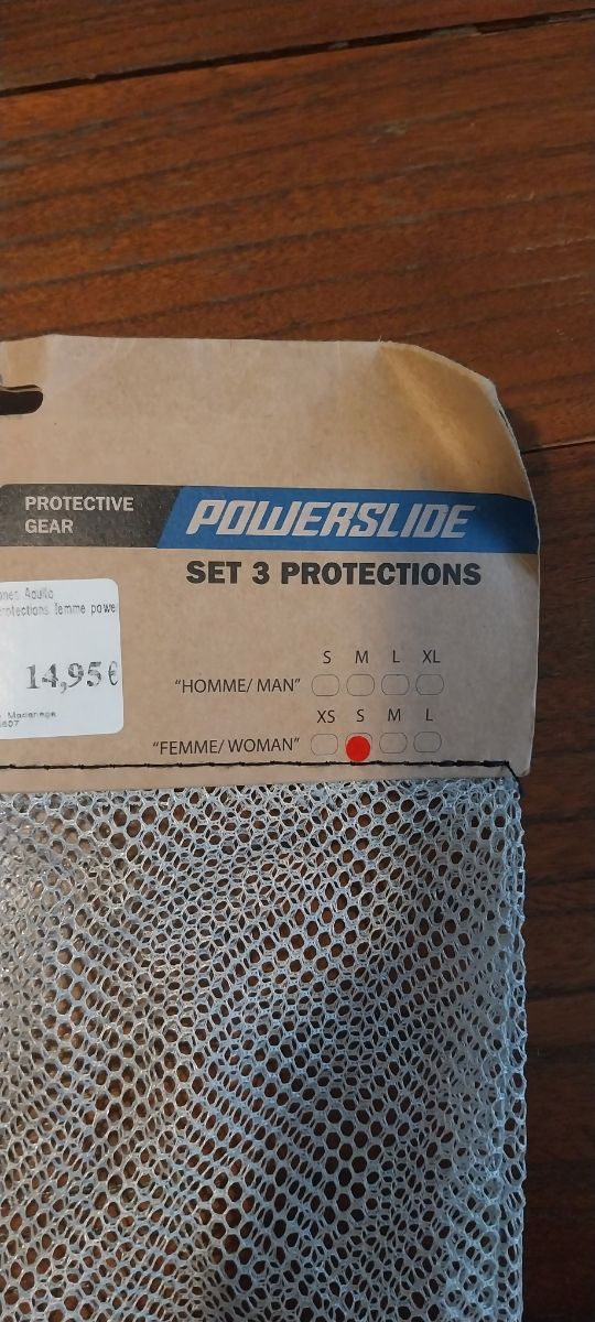 Rodilleras reflectantes Powerslide "S"