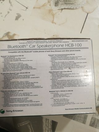 MANOS LIBRES BLUETOOTH