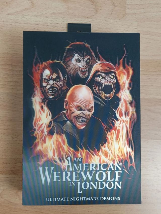 Un hombre Lobo Americano figura neca