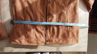 Cazadora y Falda de Ante marrón nuevos