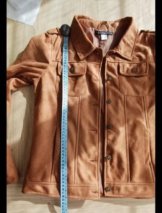 Cazadora y Falda de Ante marrón nuevos
