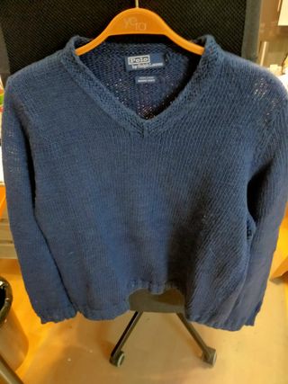 Ralph Lauren Jersey Original 100% Lino Hecho a man