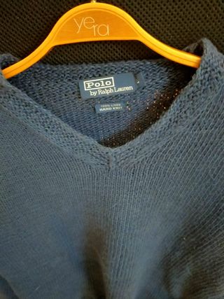 Ralph Lauren Jersey Original 100% Lino Hecho a man