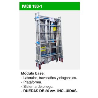 ANDAMIOS FARAONE PACK 180-1 + 180-4