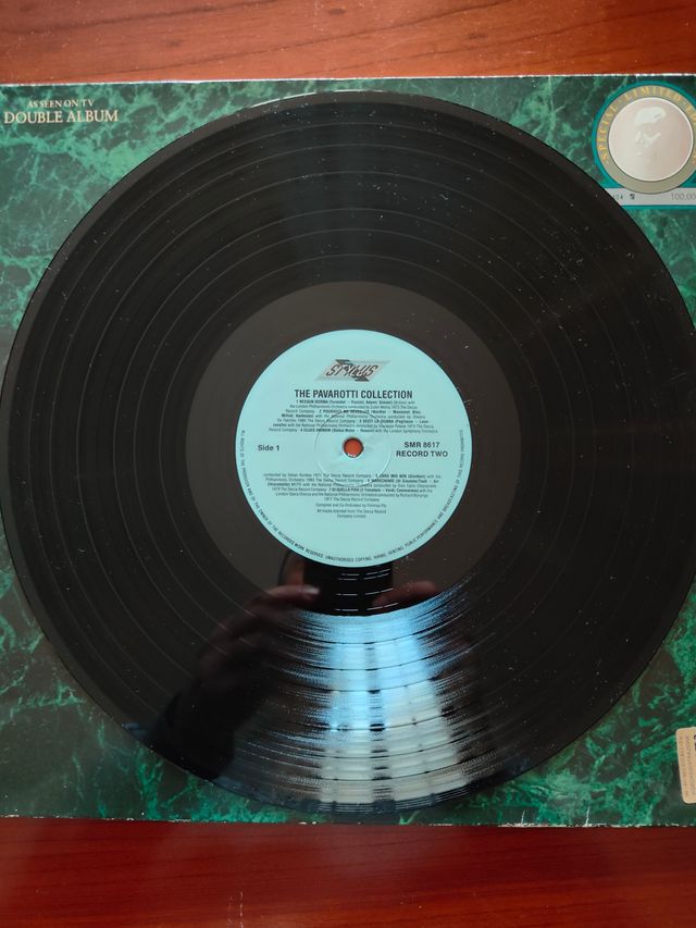 LP THE PAVAROTTI COLLECTION ,doppio album 27 Opere