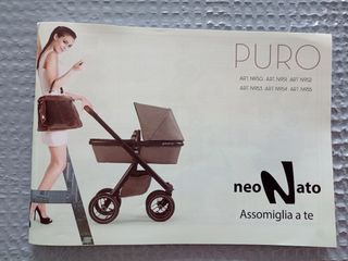 Carrito bebé. Marca Neonato. Cuco y carrito