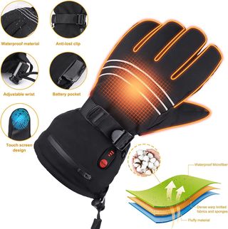 #63 NUEVO!! Guantes Calefactables, moto