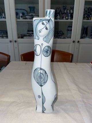 Sargadelos figuras Antropomórficas fileteadas