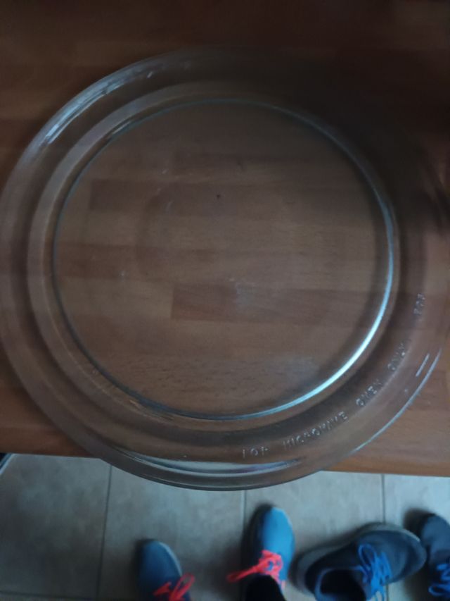 Plato de microondas 28 cm.