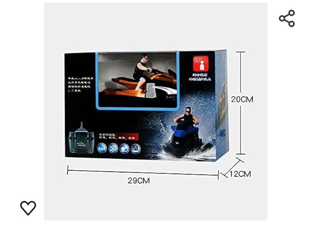 Moto acuática controlremoto NUEVO