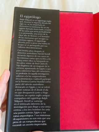 El Egiptologo libro de Arthur Philips