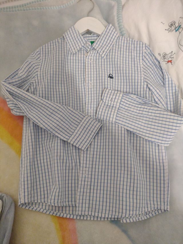 Camisa Benetton cuadros