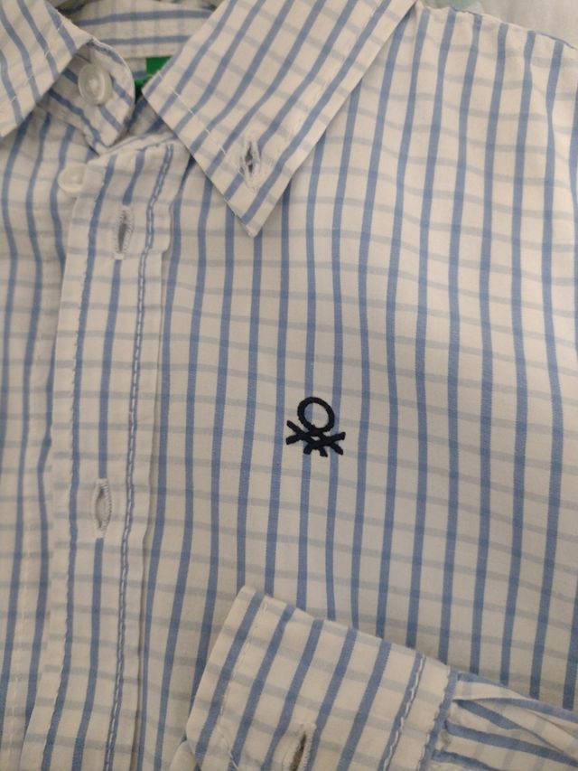Camisa Benetton cuadros