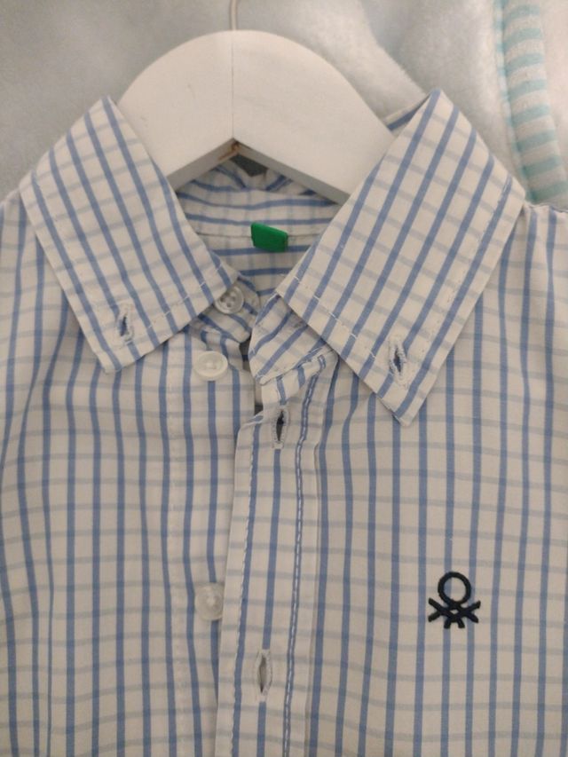 Camisa Benetton cuadros